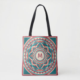 Modern Southwest Mandala トートバッグ