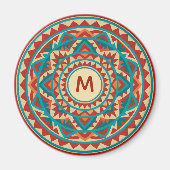 Modern Southwest Mandala マグネット (正面)