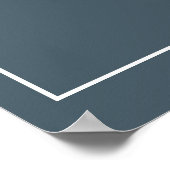 Modern Spa Wall Art Minimalist ポスター (角)