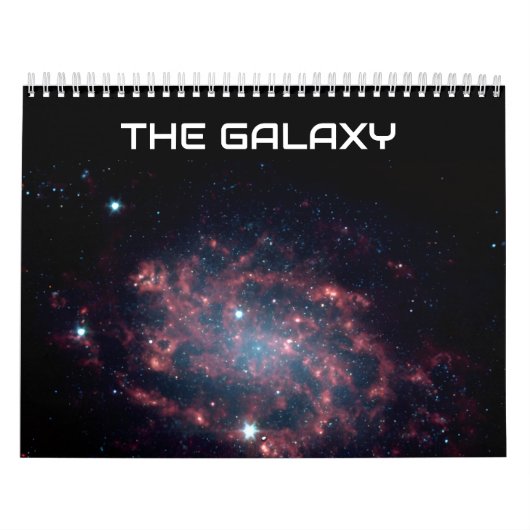 Modern Space THE GALAXY Calendar カレンダー (カバー)