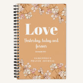 Modern Spiral Prayer Journal Notebook ノートブック (正面)