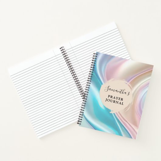 Modern Spiral Prayer Journal Notebook ノートブック (内部)