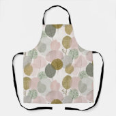 Modern Spring Botanical All-Over Print Apron エプロン (正面)