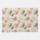 Modern Spring Botanical Floral Kitchen Towels キッチンタオル (横)