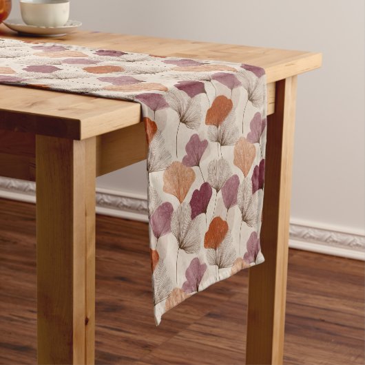 Modern Spring Botanical Floral Table Runner ショートテーブルランナー (インサイチュ)