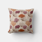 Modern Spring Botanical Floral Throw Pillow クッション (正面)