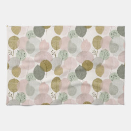 Modern Spring Botanical Kitchen Towels キッチンタオル