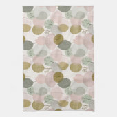 Modern Spring Botanical Kitchen Towels キッチンタオル (縦)