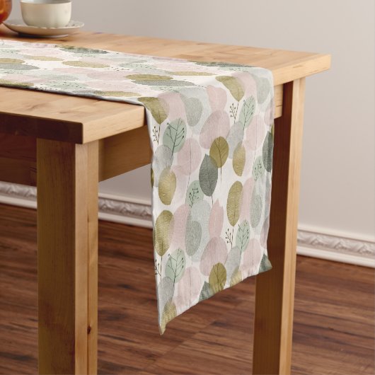 Modern Spring Botanical Table Runner ショートテーブルランナー (インサイチュ)