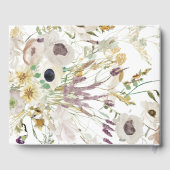 Modern Spring Bridal Shower ゲストブック (裏面)