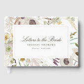 Modern Spring Bridal Shower ゲストブック (正面)