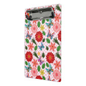 Modern Spring Garden Butterfly Floral  ミニクリップボード (アングル2)