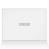 Modern Spring Meadow Birthday Card for Great Aunt (内部横(上))