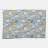Modern Spring Tulip Botanical Kitchen Towels キッチンタオル (横)