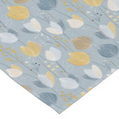 Modern Spring Tulip Botanical Table Runner ショートテーブルランナー (コーナー)