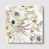 Modern Spring Wedding ゲストブック (裏面)