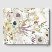 Modern Spring Wedding ゲストブック (裏面)