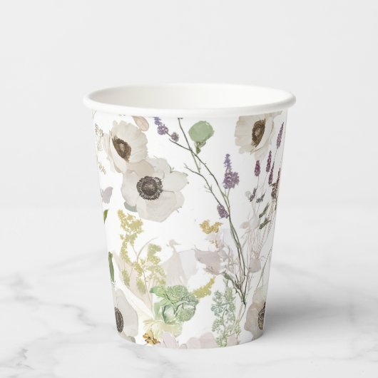 Modern Spring Wedding 紙コップ (裏面)