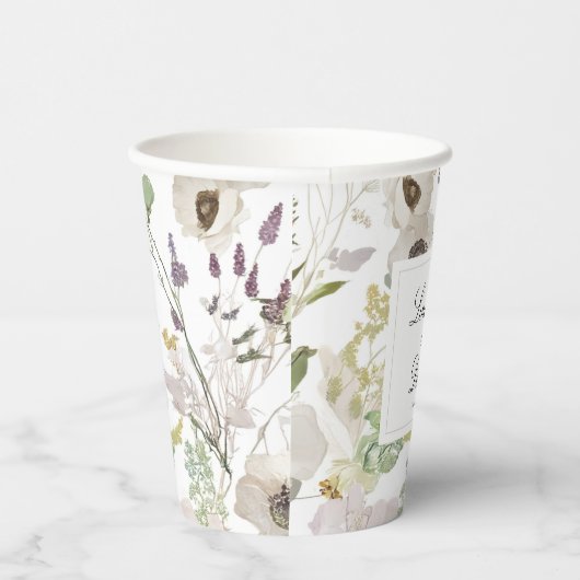 Modern Spring Wedding 紙コップ (右)