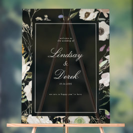 Modern Spring Wedding Welcome アクリルサイン