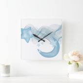 Modern Square Acrylic Wall Clock for Stylish Space スクエア壁時計 (ホーム)