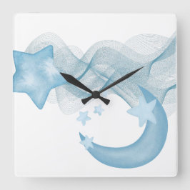 Modern Square Acrylic Wall Clock for Stylish Space スクエア壁時計