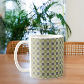 Modern Square Pattern Mug コーヒーマグカップ