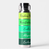 Modern St. Patrick’s Day Gradient ウォーターボトル (正面)