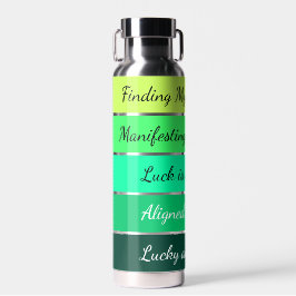 Modern St. Patrick’s Day Gradient ウォーターボトル