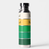 Modern St. Patrick’s Day Gradient ウォーターボトル (右面)