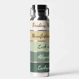 Modern St. Patrick’s Day Gradient ウォーターボトル