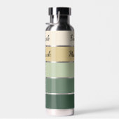 Modern St. Patrick’s Day Gradient ウォーターボトル (右面)