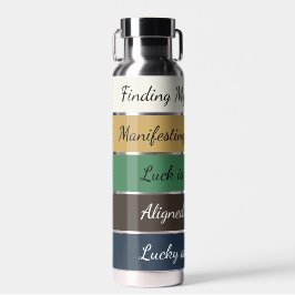 Modern St. Patrick’s Day Gradient ウォーターボトル