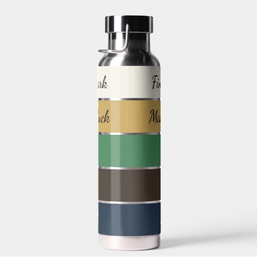 Modern St. Patrick’s Day Gradient ウォーターボトル (右面)