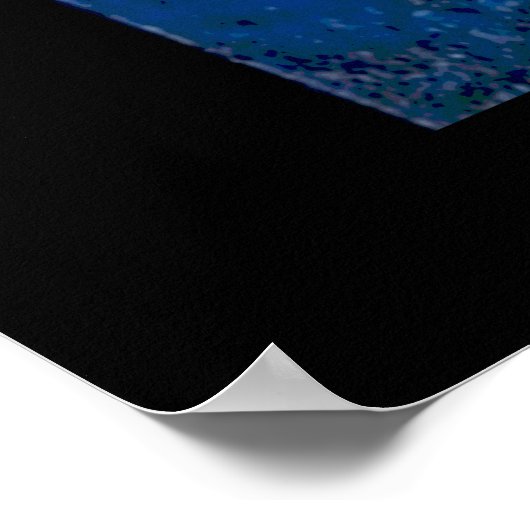 Modern Stained Glass Three Wise Men in English ポスター (角)