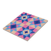Modern Star Block Quilt タイル (側面)