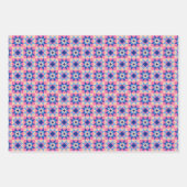 Modern Star Block Quilt ラッピングペーパーシート (正面2)