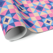 Modern Star Block Quilt ラッピングペーパー (ロールコーナー)