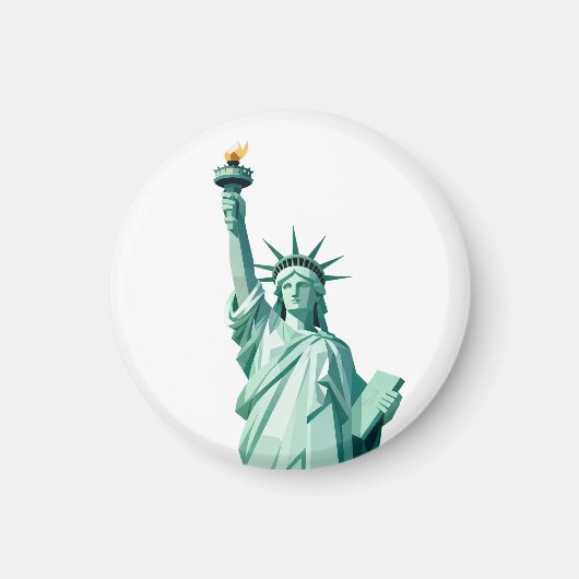 Modern Statue of Liberty Magnet マグネット (正面)