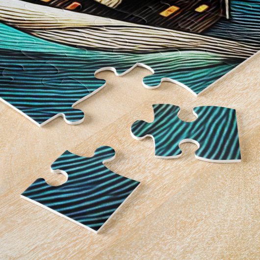 Modern Still Life ジグソーパズル (側面)