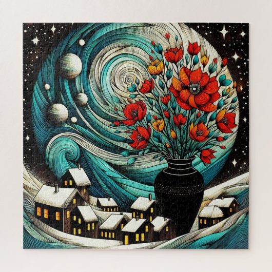 Modern Still Life ジグソーパズル (縦)