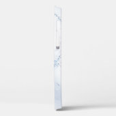 Modern Stone Dusty Blue Marble Case-Mate iPhoneケース (裏面 / 左)