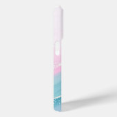 Modern Stone Dusty Blue Marble Case-Mate iPhoneケース (裏面 / 右)