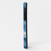 Modern Stone Dusty Blue Marble Case-Mate iPhoneケース (裏面/左)