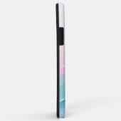 Modern Stone Dusty Blue Marble Case-Mate iPhoneケース (裏面/右)