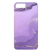 Modern Stone Dusty Blue Marble Case-Mate iPhoneケース (裏面)