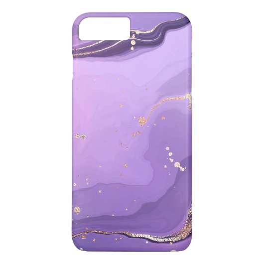 Modern Stone Dusty Blue Marble Case-Mate iPhoneケース (裏面)