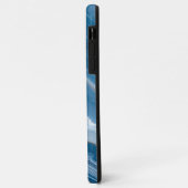 Modern Stone Dusty Blue Marble Case-Mate iPhoneケース (裏面/左)
