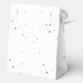 Modern Strike Up Bowling Sport Baby Shower フェイバーボックス (裏面)