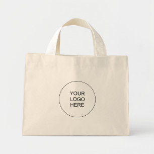 Modern Stylish Business Company Logo Trendy ミニトートバッグ